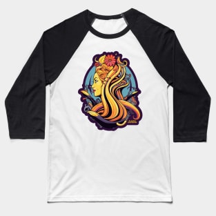 Plastic Macaroni Boho Trippy Hippy Ravioli Baseball T-Shirt